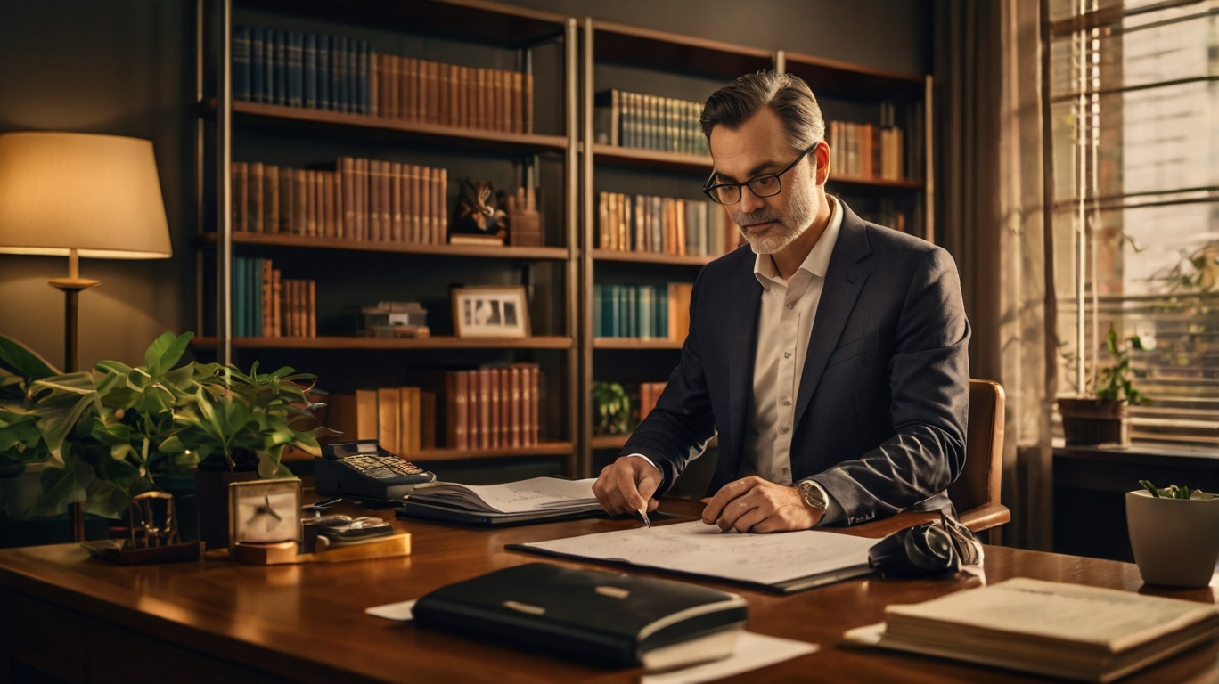Financial audit professionals in a meeting